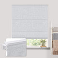 Woven Linen Roman Shades
