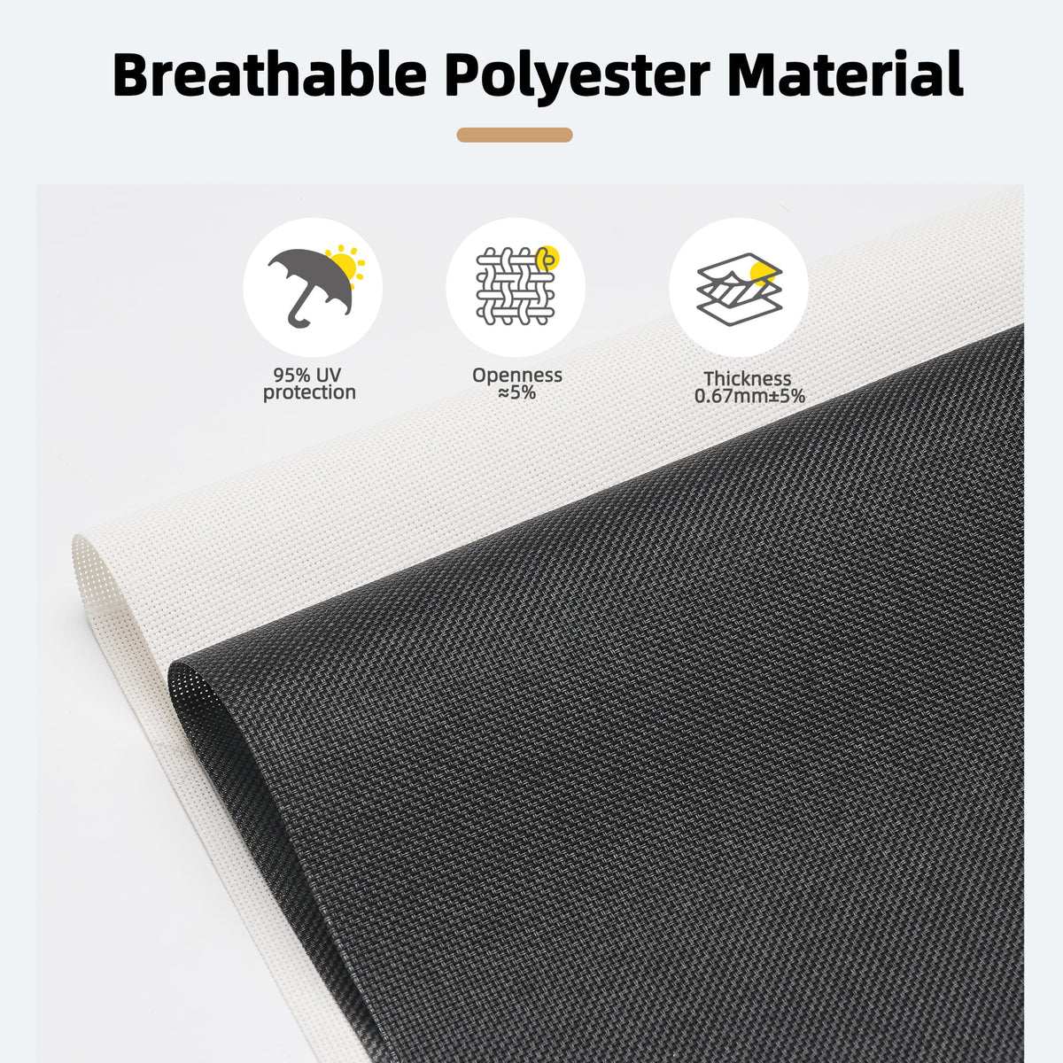 Light Filtering & Full Blackout Roller Shades