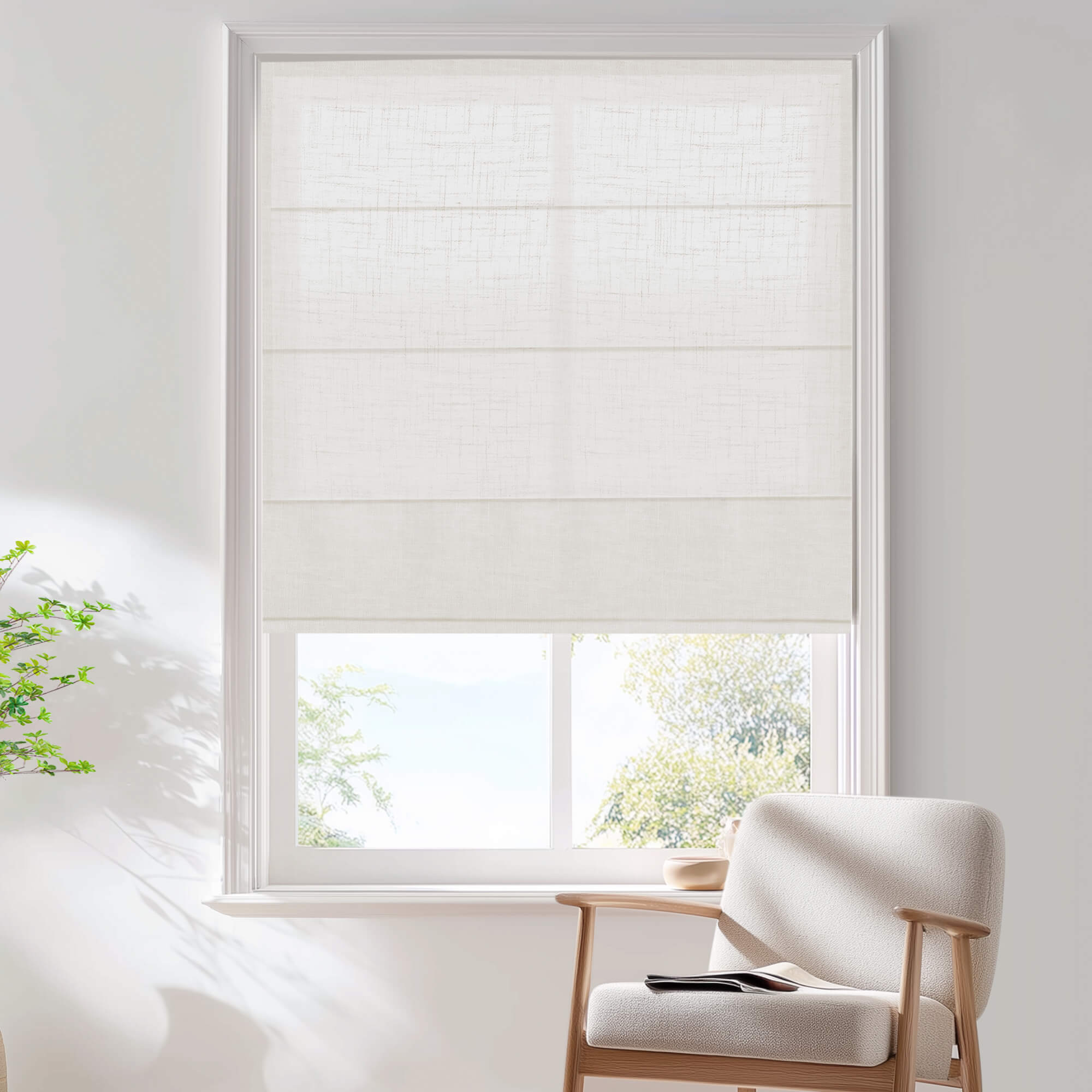 Cordless Roman Shade