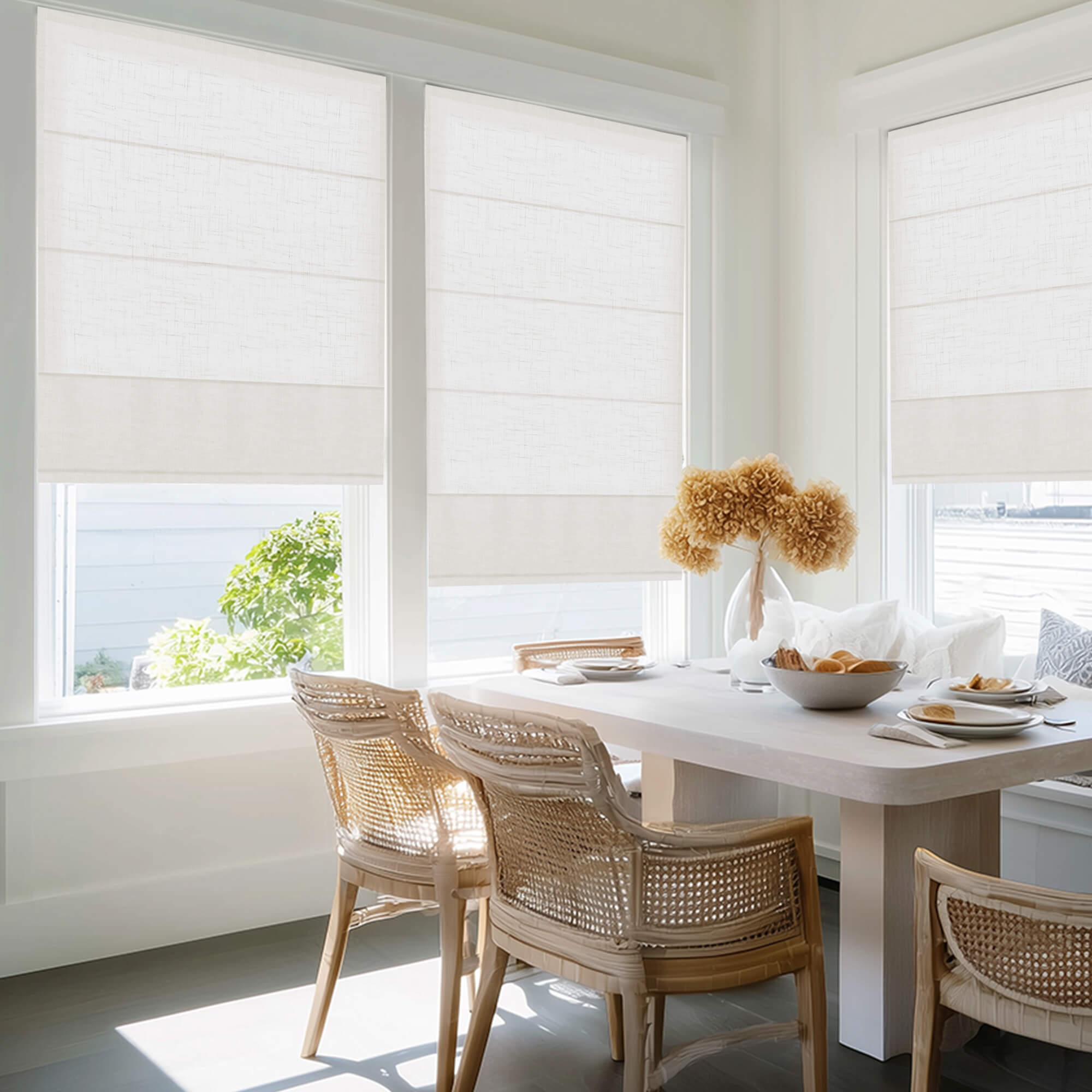Cordless Roman Shade