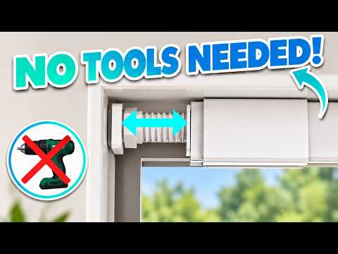 No-drill cellular shade installation video
