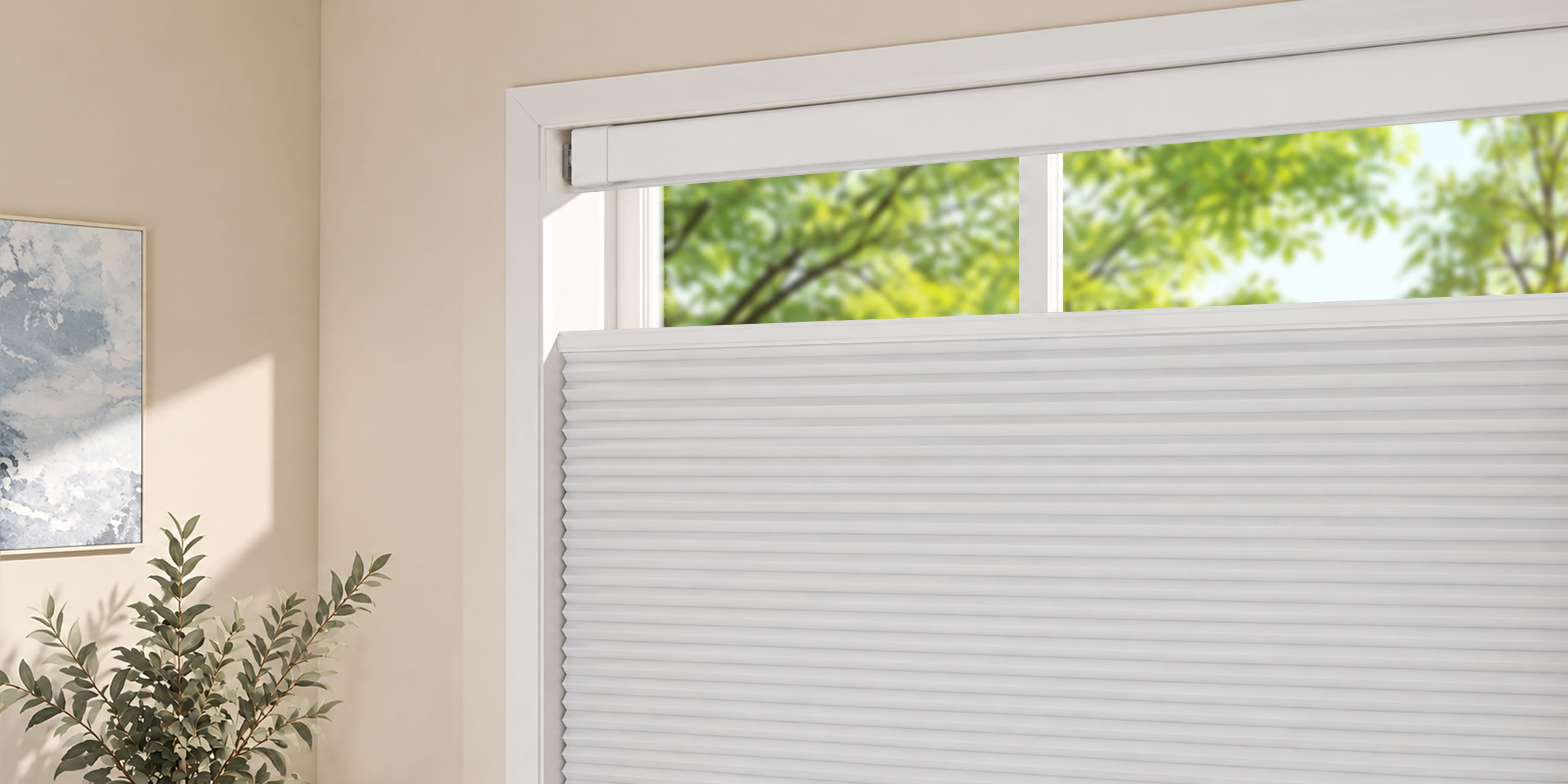 NO DRILL TOP-DOWN BOTTOM-UP SHADES